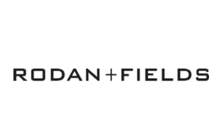 Multi-level marketing skincare products company Rodan and Fields logo