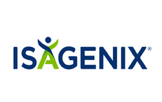 Multi-million dollar revenue direct sales company of dietary supplements and personal care products Isagenix logo