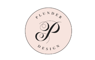 Direct Sales vintage jewelry company Plunder Design Jewelry logo