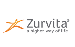 health and wellness direct sales company zurvita logo with a higher way of life tagline